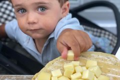 Uno de nuestros clientes más jovencitos,  Lucas 2 añitos