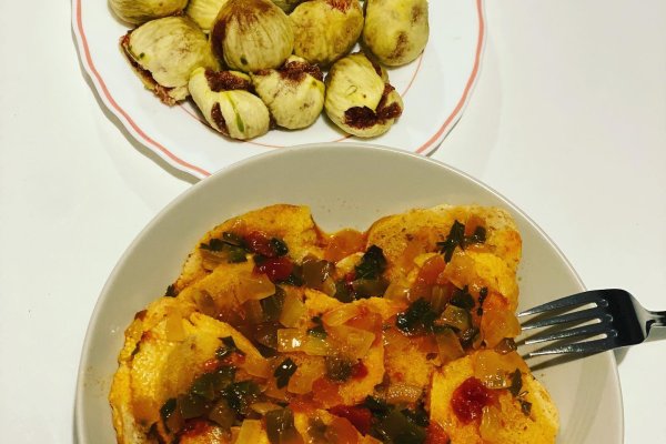 Plato de campo, Oliaigu amb figues