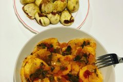 Plato de campo, Oliaigu amb figues